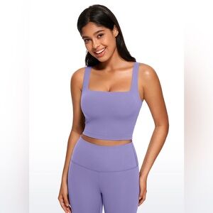 Butterluxe Square Neck Build-in Bra Tanks